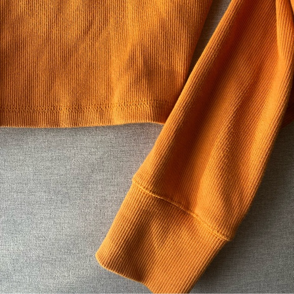 ARITZIA | Wilfred Free Mavis T-Shirt in Harvest Gold Yellow XS - Picture 12 of 15